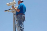 Telecamera su palo per grandi aree